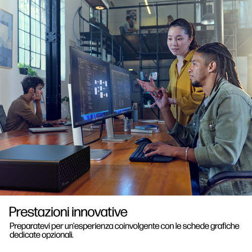 HP EliteDesk 8 SFF G1i Desktop AI PC Wolf Pro Security Edition. Famiglia processore: Intel Core Ultra 7, Modello del proce