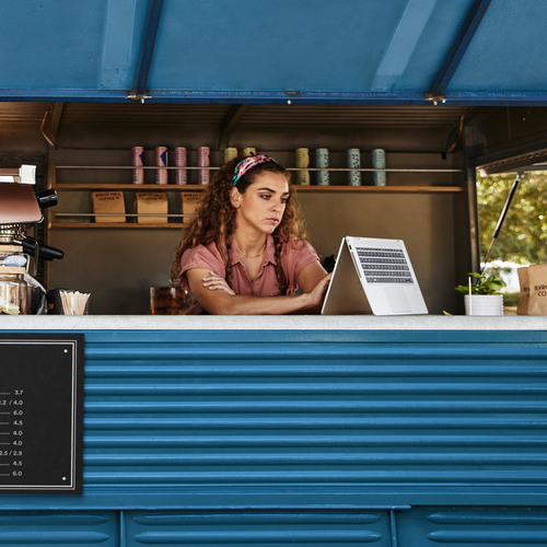 HP Pro x360 435 G9. Product type: Hybrid (2-in-1), Form factor: Convertible (Folder). Processor family: AMD Ryzen™ 5, Proc