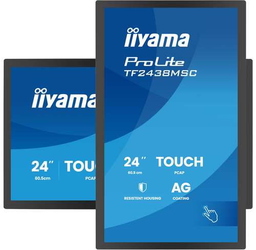 Moniteur LED à écran tactile à cadre ouvert iiyama ProLite TF2438MSC-B2 24" Classe - 16:9 5 ms - 60,5 cm (23,8") Viewable 