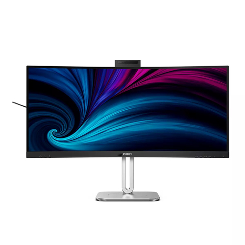 Philips 34B2U6603CH 34" Class UWQHD Curved Screen LCD Monitor - 86.4 cm (34") Viewable - 3440 x 1440 - HDMI - DisplayPort 