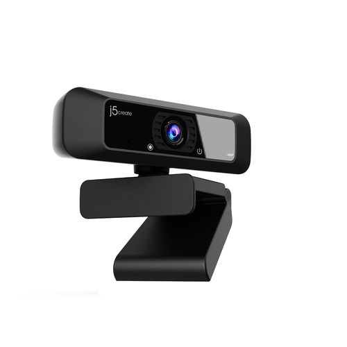 j5create JVCU100 USB™ HD Webcam with 360° Rotation, 1080p Video Capture Resolution, Black. Megapixel (approx.): 2.07 MP, M