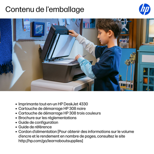 HP DeskJet 4330 Wireless All-in-One Farbe Drucker. Drucktechnologie: Thermal Inkjet, Printing: Farbdruck, Maximale Auflösu