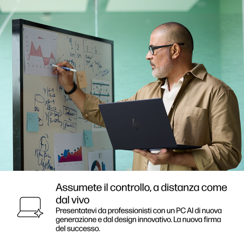 Computer portatile - HP EliteBook Ultra G1i 35,6 cm (14") Touchscreen - 2.8K - 120 Hz - Intel Core Ultra 7 258V - 32 GB - 