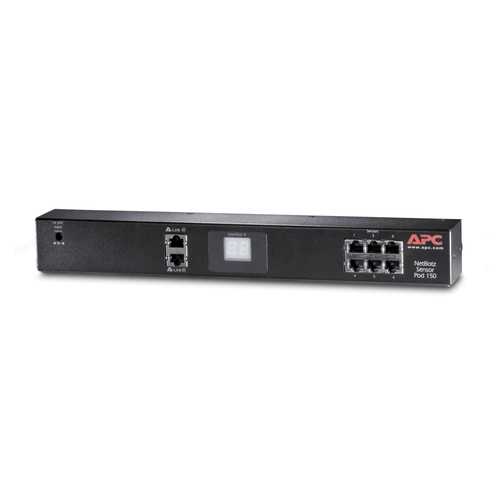 APC Rack Mount, Pod, NetBotz, 150 Rack Sensor. Channels quantity: 6 channels, Certification: AS/NZS 3548 (C-Tick) Class A,