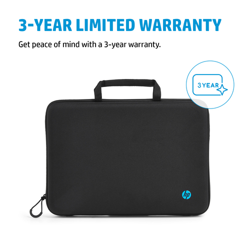 HP Mobility 14-inch Laptop Case. Maximum screen size: 35.6 cm (14"). Weight: 437 g