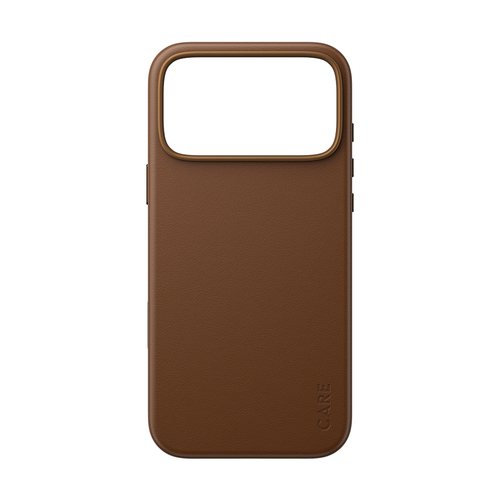 PG CARE CASE SOLO VEGAN LETHER MS IP 17 PROMAX/18 PROMAX BROWN