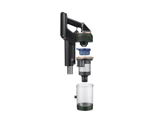 Samsung Bespoke Jet VS20B95943N Standstaubsauger - 500 ml Staubkapazität - Teleskoprohr, Flextool, Kombiaufsatz, Fugendüse