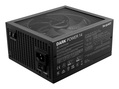 be quiet! Dark Power 14 P14-1000W EPS12V, EPS 2.92, ATX 3.1 Modular Stromversorgung - 1 kW - Schwarz - Intern, ATX - 120 V
