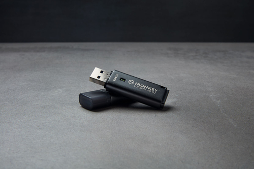 IronKey Locker+ 50 G2 256 GB USB 3.0, USB 3.1, USB 3.2 (Geração 1), USB tipo A Unidade Flash - AES de 256 bits - Compatíve