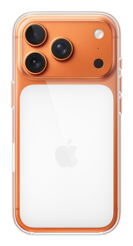 Apple iPhone 17 Pro Clear Case with MagSafe. Case type: Cover, Brand compatibility: Apple, Compatibility: iPhone 17 Pro, M