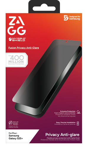 InvisibleShield Fusion Privacy AG Samsung Galaxy S25+ Screen. Brand compatibility: Samsung, Compatibility: Galaxy S25+, Pr