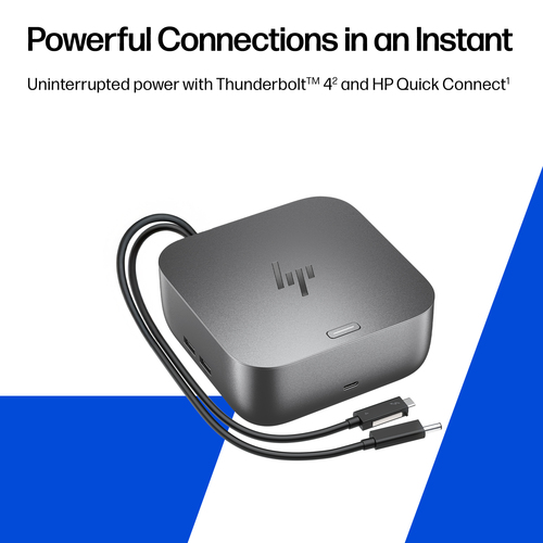 HP Thunderbolt 4 Ultra 280 W G6 Dockingstation. Konnektivitätstechnologie: Kabelgebunden, Hostschnittstelle: Thunderbolt 4
