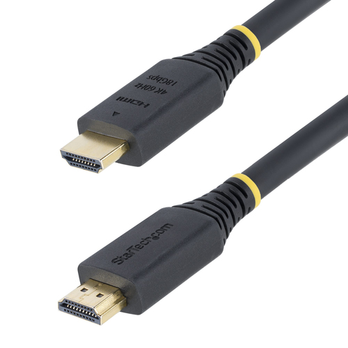 StarTech.com HDMI2-CABLE-4K60-7M. Kabellänge: 7 m, Anschluss 1: HDMI Typ A (Standard), Connector 1 gender: Männlich, Ansch