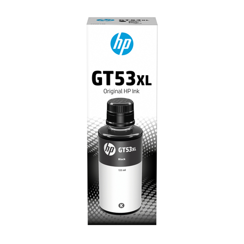 HP GT53 135ML BLACK INK BOTTLE