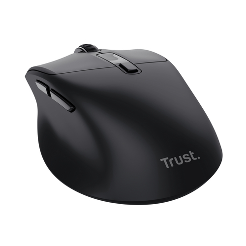 Trust Zevo Kleine Größe Maus - Bluetooth/Radio-Frequenz - USB 2.0 Typ A - Optisch - Schwarz - PC, Mac - Kabellos - 2,40 GH