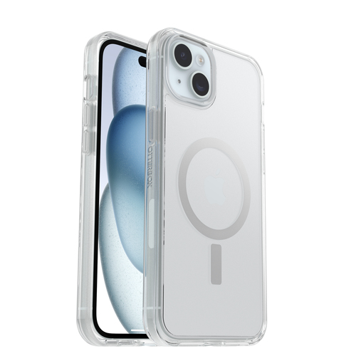 OtterBox Symmetry Estojo para Apple iPhone 14 Plus Smartphone - Claro - 1 - Resistente a quedas, Absorção de choque - Poli