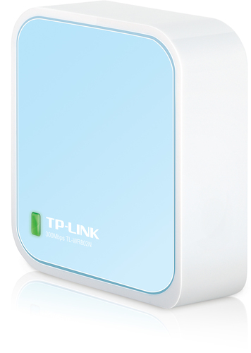 TP-Link TL-WR802N Wi-Fi 4 IEEE 802.11n Ethernet Drahtlos Router - 2,48 GHz ISM-Band - 37,50 MB/s Drahtlosgeschwindigkeit -