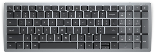 DELL Pro Plus Compact Keyboard - KB740 - UK (QWERTY). Keyboard form factor: Full-size (100%), Connectivity technology: Wir