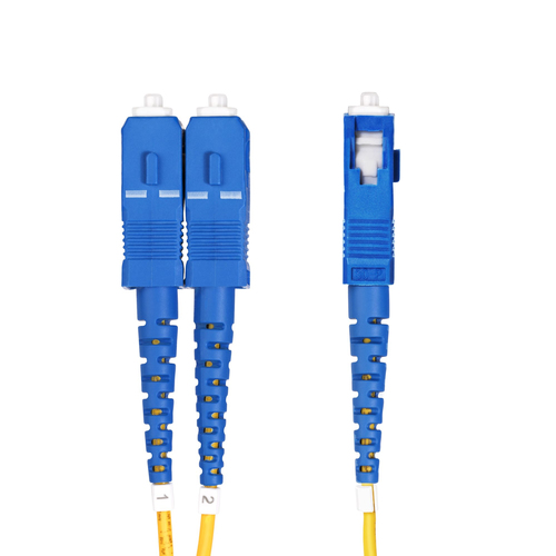 StarTech.com 15 m Fibre Optic Network Cable - 1 - Cable for Network Device, Server, Switch - First End: 2 x LC Network - M
