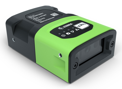 Zebra FS20 Rugged Industrial Fixed Mount Barcode Scanner - Cable Connectivity - Industrial Green - 609.60 mm Scan Distance