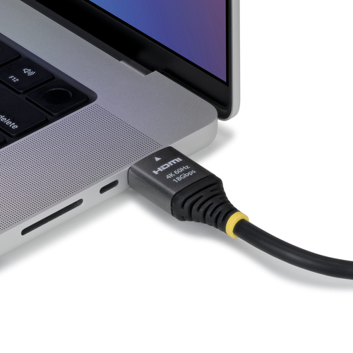 StarTech.com HDMMV5F. Kabellänge: 1,5 m, Anschluss 1: HDMI Typ A (Standard), Connector 1 gender: Stecker, Anschluss 2: HDM