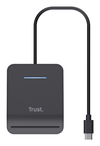 Trust Primo Contact Smart Card Reader - Desktop, Notebook - CableUSB 2.0 Type A