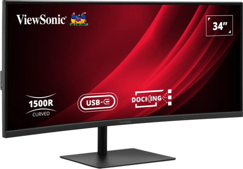 ViewSonic VG3419C-2 34 Zoll Klasse UW-QHD Gekrümmter Bildschirm LED-Monitor - 21:9 Format - 86,4 cm (34 Zoll) Viewable - V