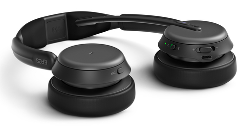 EPOS IMPACT 1060T Kabellos Auf den Ohren Stereo Headset - Binaural - Ohrumschließend - Bluetooth - Geräuschunterdrückung