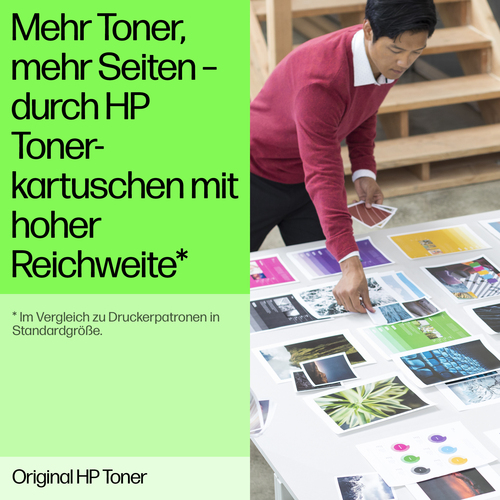 HP 415A Hoch Kapazität Laserdruck Tonerkartusche - Cyan - Originaler Pack - Laserdruck - Hoch Kapazität