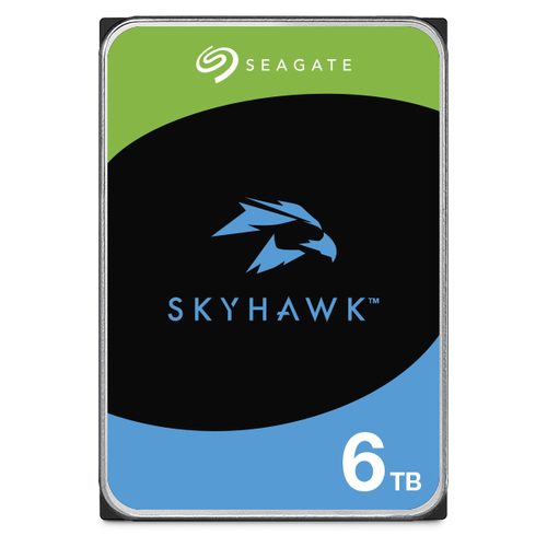 Seagate SkyHawk ST6000VX009 6 TB Hard Drive - 3.5" Internal - SATA (SATA/600) - Conventional Magnetic Recording (CMR) Meth