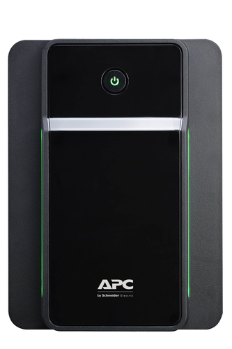 APC Back-UPS, 1600VA, Tower, 230V, 6x IEC C13 outlets, AVR. UPS topology: Line-Interactive, Output power capacity: 1.6 kVA