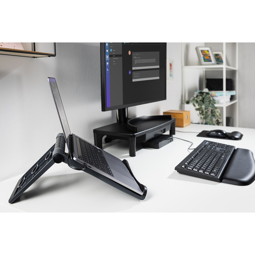 Kensington ErgoSoft Mouse Pad - 21 mm x 195 mm x 240 mm Dimension - Black - Gel - Anti-slip