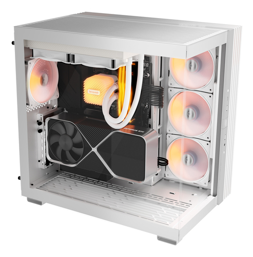be quiet! Light Base 600 LX Light Base 600 LX White Computergehäuse - ATX, Micro ATX, Mini ATX, Mini ITX Motherboard Suppo