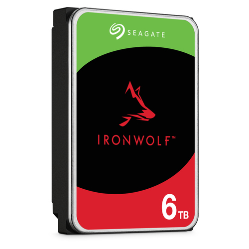 Seagate IronWolf ST6000VN006 6 TB Hard Drive - 3.5" Internal - SATA (SATA/600) - Server, Desktop PC, Workstation Device Su