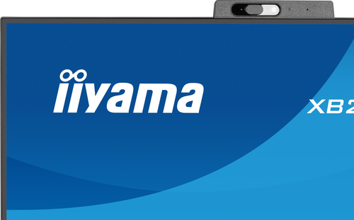 iiyama ProLite XB2497HSNH-B1 24 Zoll Klasse Webcam Full HD LED-Monitor - 16:9 Format - Mattschwarz - 60,5 cm (23,8 Zoll) V