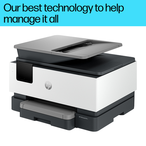HP Officejet Pro 9120b Wired & Wireless - Tintenstrahl-Multifunktionsdrucker - Farbe - Kopierer/Fax/Drucker/Scanner - 32 S