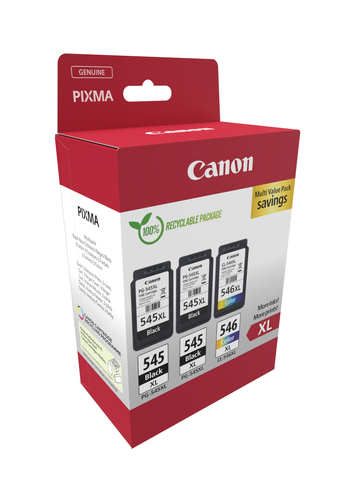 Canon 8286B013. Tintenpatronenkapazität: Hohe (XL-) Ausbeute, Black ink volume: 15 ml, Versorgungstyp: Multipack, Colour i