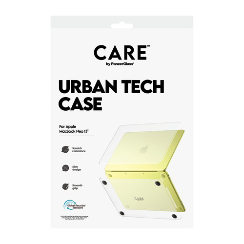 CARE Case for Apple MacBook Neo - Transparent - 33 cm (13") Maximum Screen Size Supported