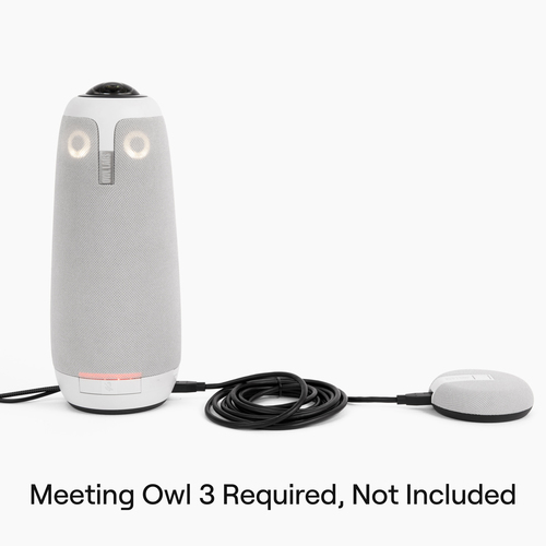 Microphone pour Caméra, conférence vidéo, Voix Owl Labs - Filaire - 2,44 m - Micro HDMI
