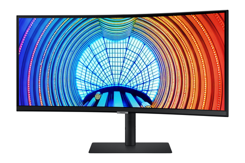 Samsung ViewFinity S6 S34A650UBU 34" Class UW-QHD Curved Screen LCD Monitor - 21:9 - Black - 86.4 cm (34") Viewable - Vert