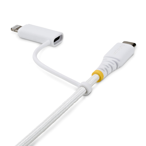 CAVO USB-C 2-IN-1 1M LIGHTNING /USB-C per iPhone/Android