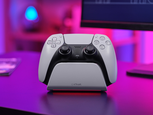 Trust Dock Cradle für Spielkonsole, Spielecontroller - Ladefunktion - Weiß