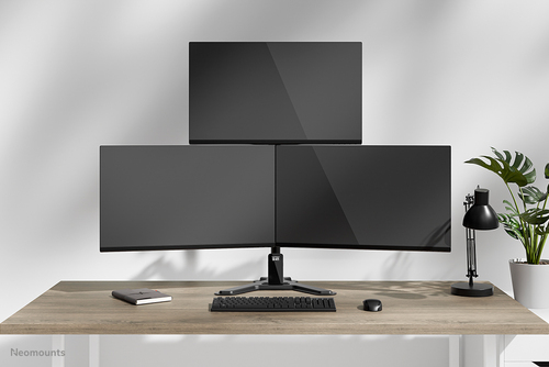 DS45-600BL2-1 TRIPLE MONITOR STAND - 10-32IN - 0-5 KG11 LBS (