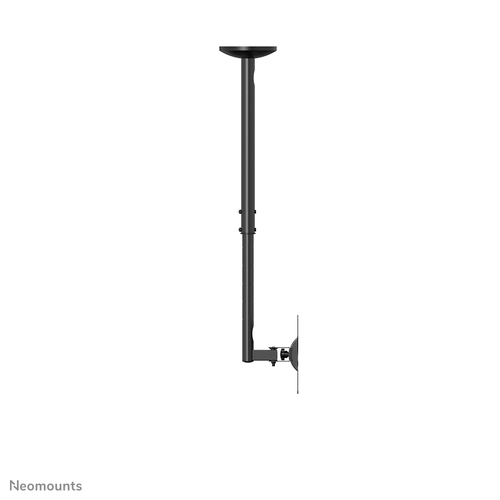 Newstar TV/Monitor Ceiling Mount for 10""-40"" Screen, Height Adjustable - Black - Height Adjustable - 58.4 cm to 132.1 cm