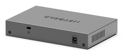 Commutateur Ethernet Netgear ProSafe Plus GS108E 8 Ports - Gigabit Ethernet - 10/100/1000Base-T - Gris - 2 Couche supporté