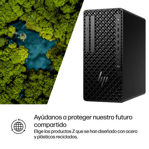 HP Z1 G1i Desktop Computer - Intel Core Ultra 7 2nd Gen 265 - vPro Technology - 32 GB - 1 TB PCI Express NVMe 4.0 SSD - To