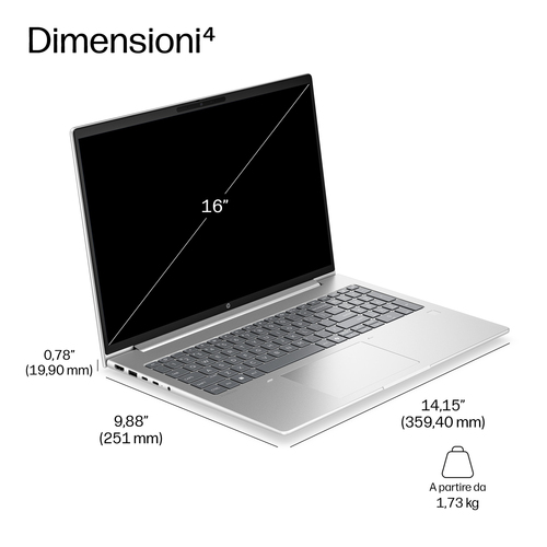 HP ProBook 4 G2a Next Gen AI Wolf Pro Security Edition. Tipo di prodotto: Computer portatile, Fattore di forma: Clamshell.