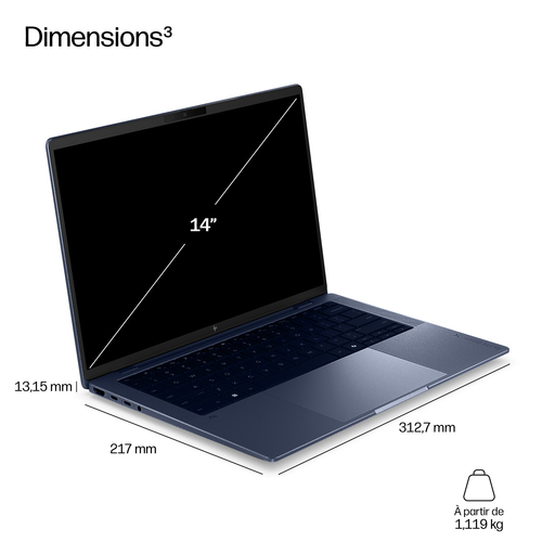 HP EliteBook X G2a Next Gen AI. Produkttyp: Laptop, Formfaktor: Klappgehäuse. Prozessorfamilie: AMD Ryzen AI 7 PRO, Prozes