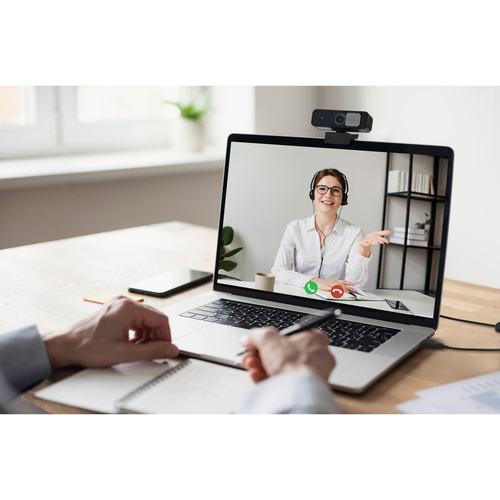 Kensington W2050 - Webcam - 30 fps - USB - 1920 x 1080 Pixel Videoauflösung - Autofokus - 93° Angle - Mikrofon - Notebook,
