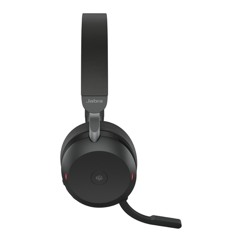 Jabra Evolve2 75, Link380/390a (USB-A) MS Teams Stereo - Black